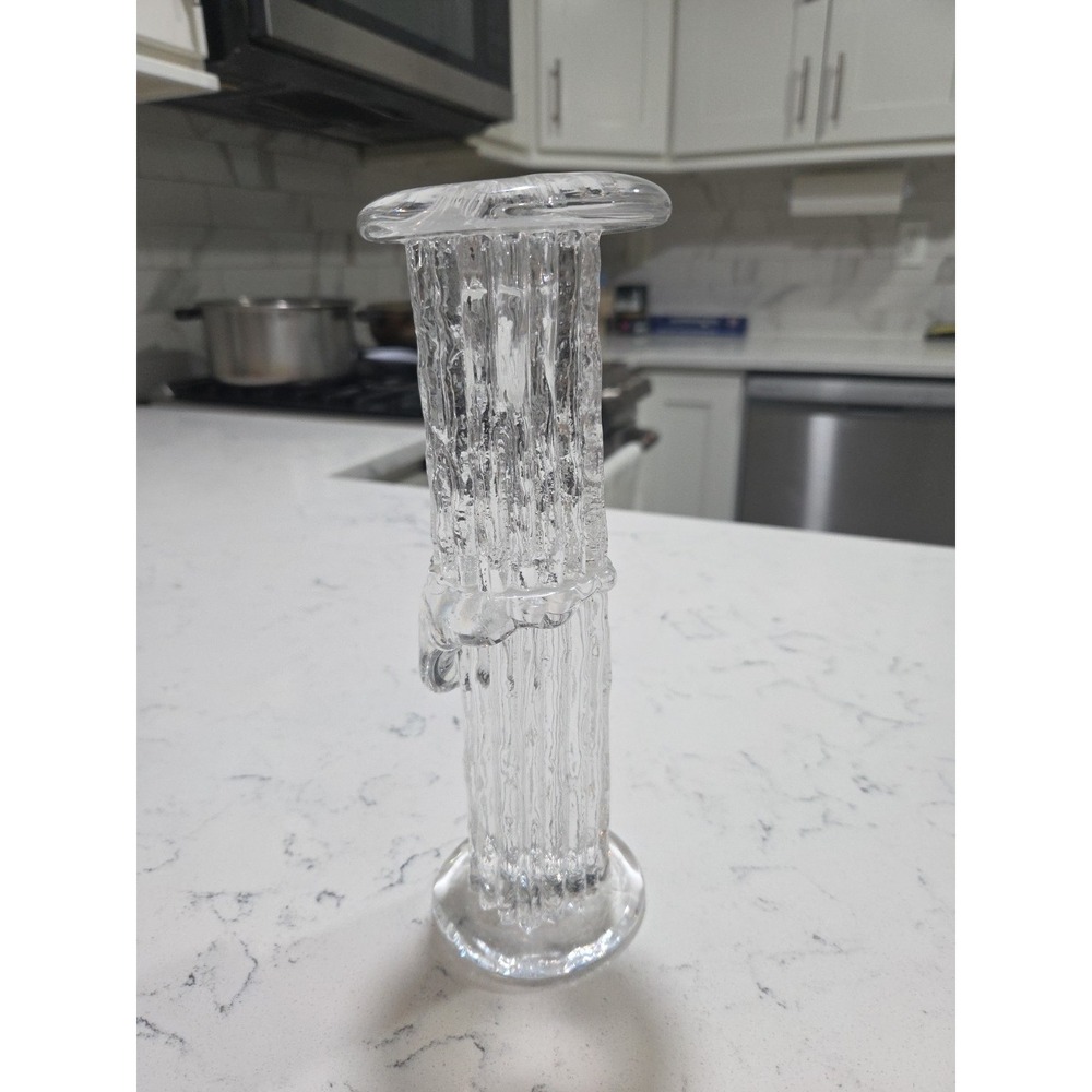 Vintage Kosta Boda Rurik Candleholder Ribbed